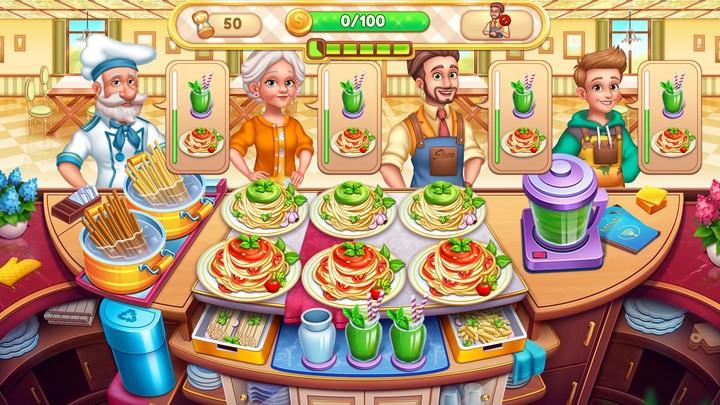 Cooking Taste Restaurant Games Captura de tela 2