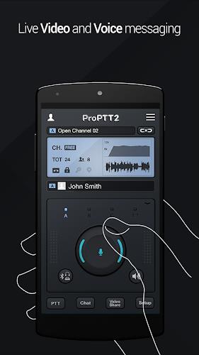 ProPTT2 Video Push-To-Talk Capture d’écran 2