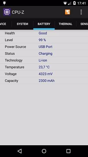 CPU-Z स्क्रीनशॉट 4