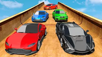 Gt Car Stunt Game 3D Car Games Capture d'écran 2