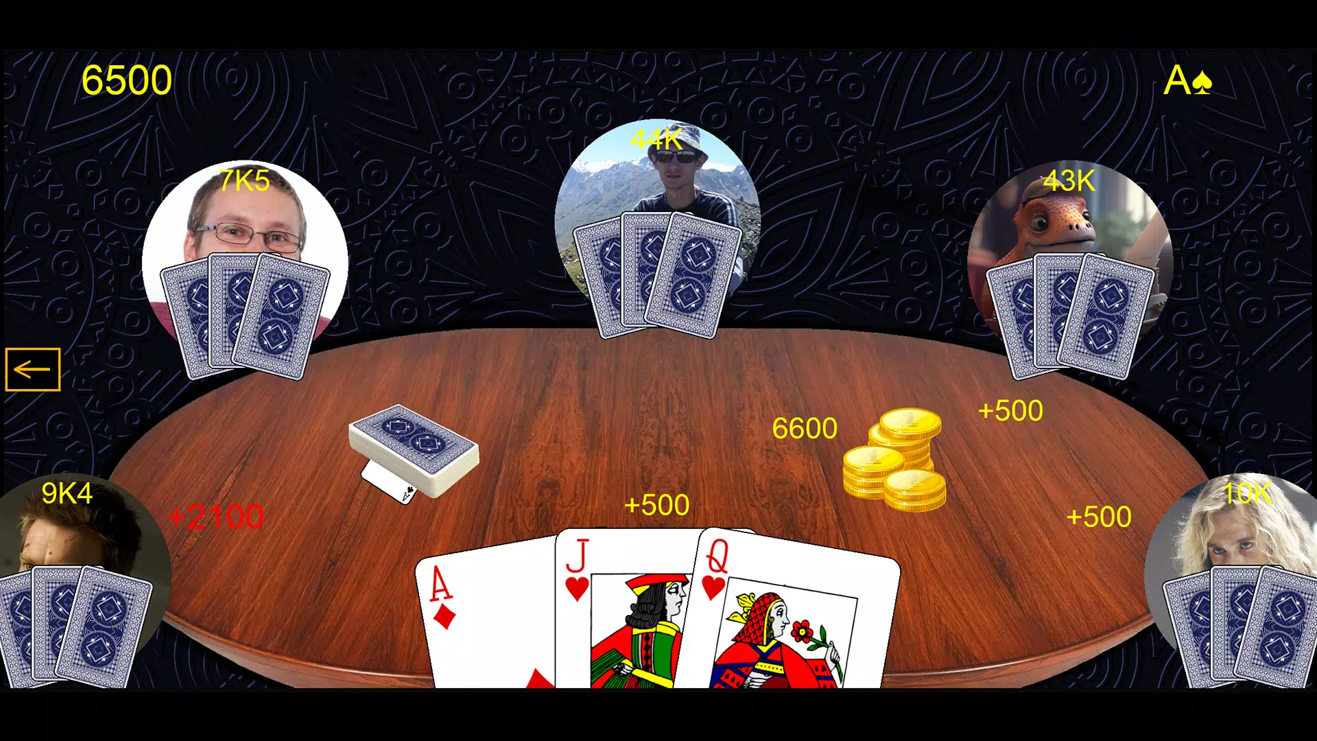 Azi card game スクリーンショット 4