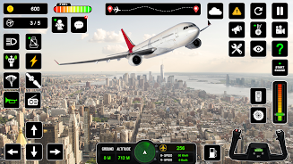 Airplane Flight Simulator Game स्क्रीनशॉट 4