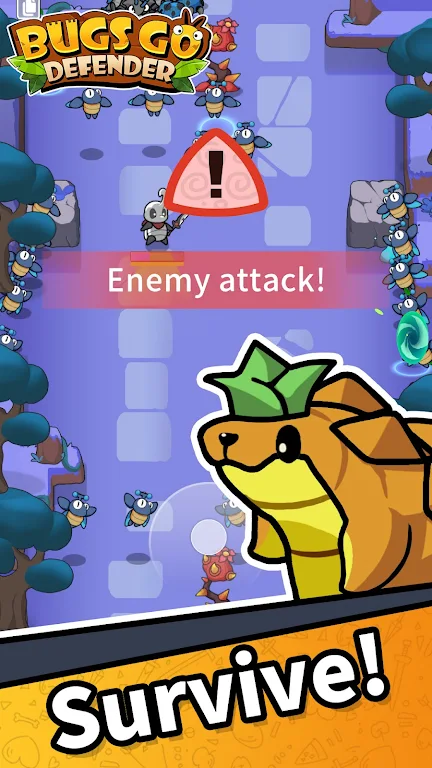 Bugs Go: Defender應用截圖第1張