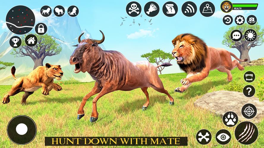 Ultimate Lion Simulator Game應用截圖第4張