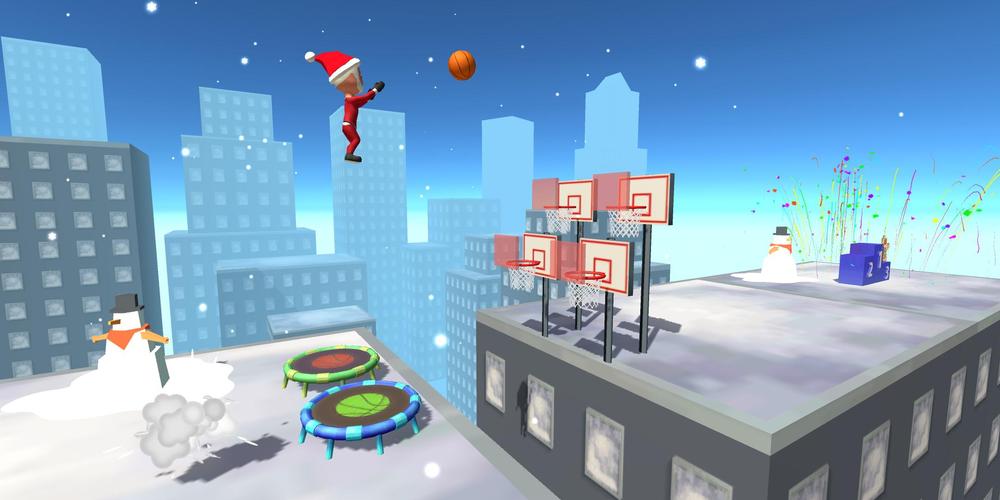 Jump Up 3D: Basketball game स्क्रीनशॉट 3