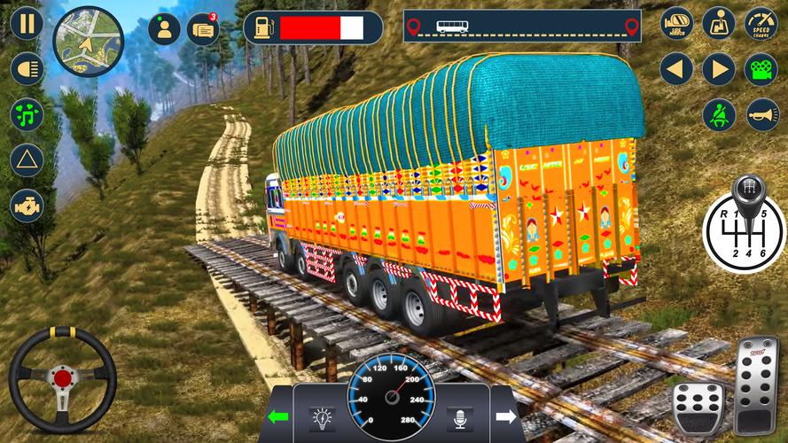 Indian Truck Drive Lorry Games Captura de tela 4