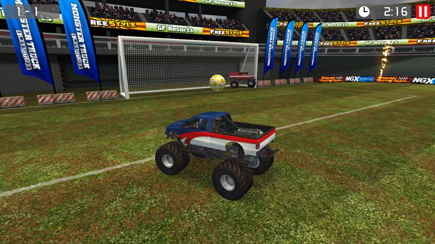 Monster Truck Soccer Скриншот 3