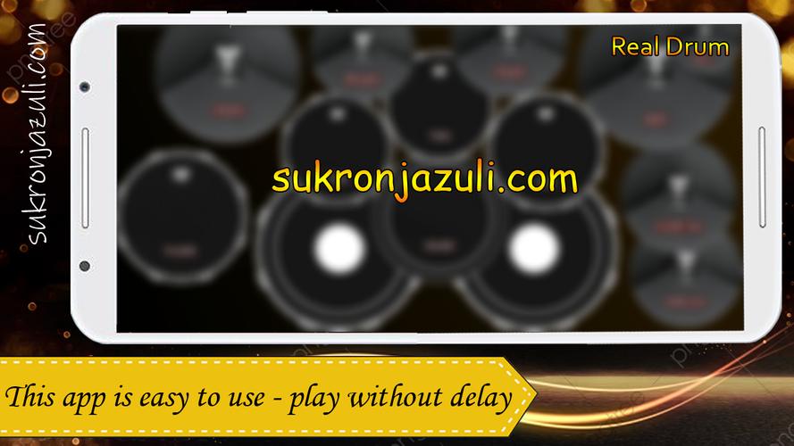 Simple Real Drum スクリーンショット 1