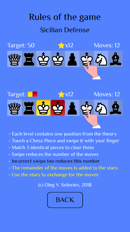 Chess Match-3: Sicilian應用截圖第3張
