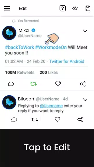 Fake Tweet-Post Creator應用截圖第3張