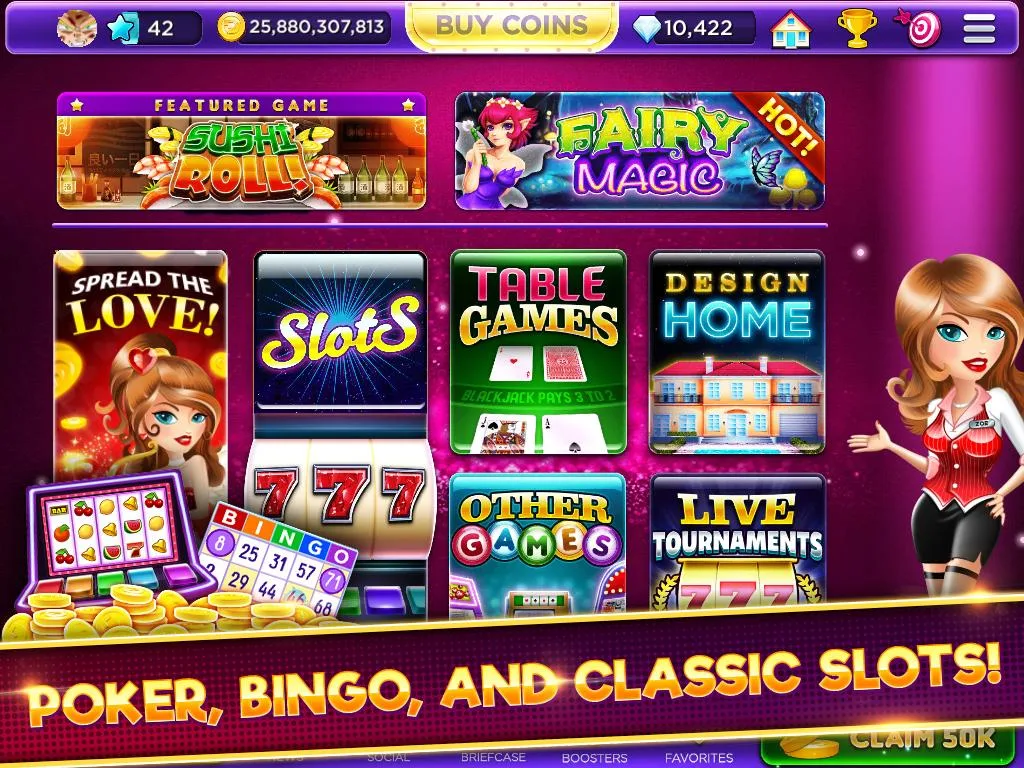 Glamour Casino - Home Designer Slots應用截圖第2張
