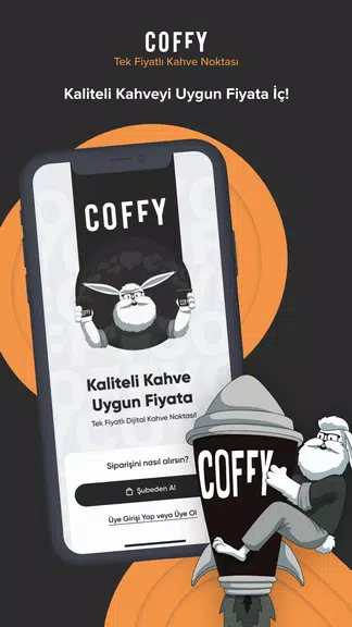 Coffy - Kahve Siparişi スクリーンショット 1
