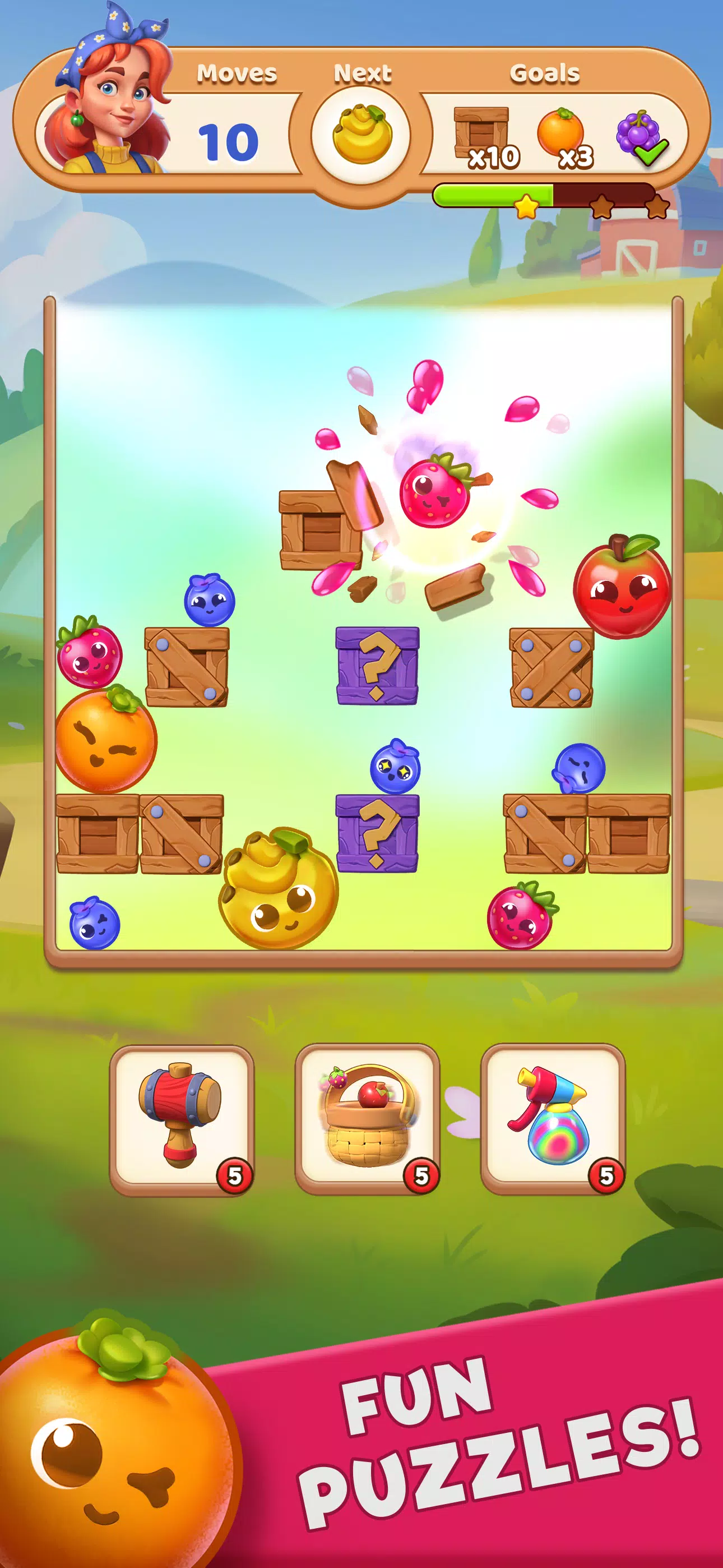 FruitFall! स्क्रीनशॉट 2