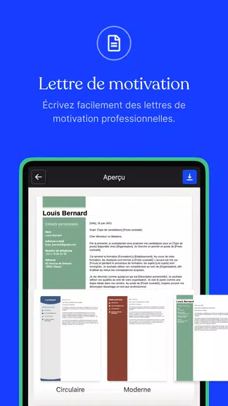 CV.fr : Créer un CV pro應用截圖第2張