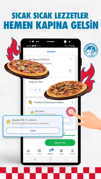 Domino's Pizza Türkiye スクリーンショット 3