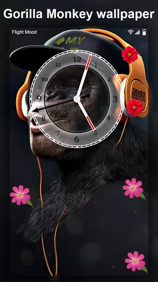 Gorilla Monkey Live Wallpaper Screenshot 2