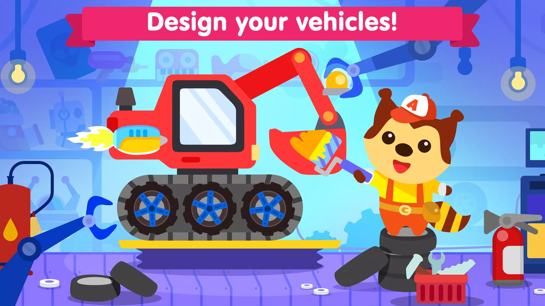 Jogo de carros para crianças Captura de tela 2