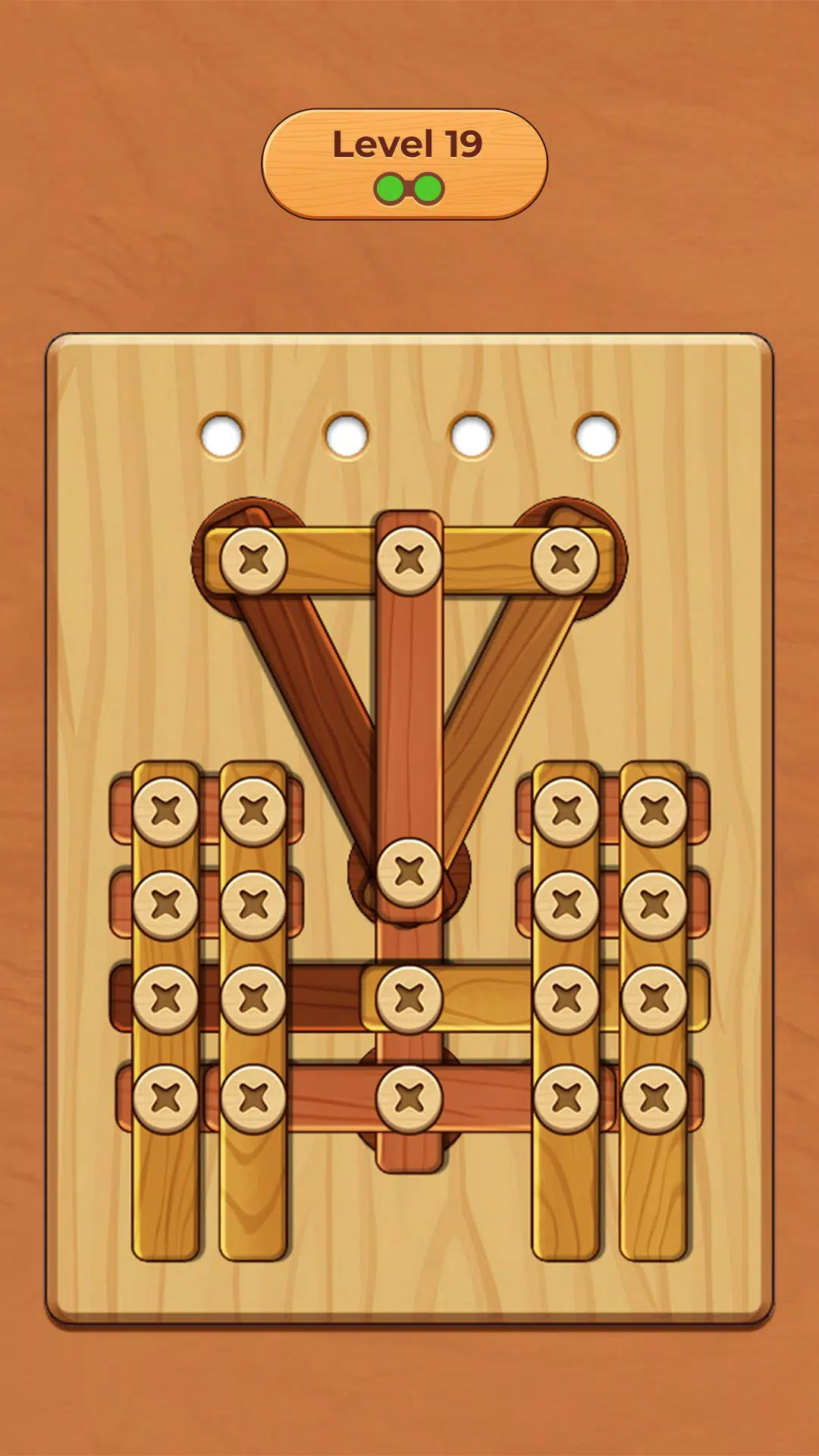 Wood Screw Puzzle Captura de pantalla 4