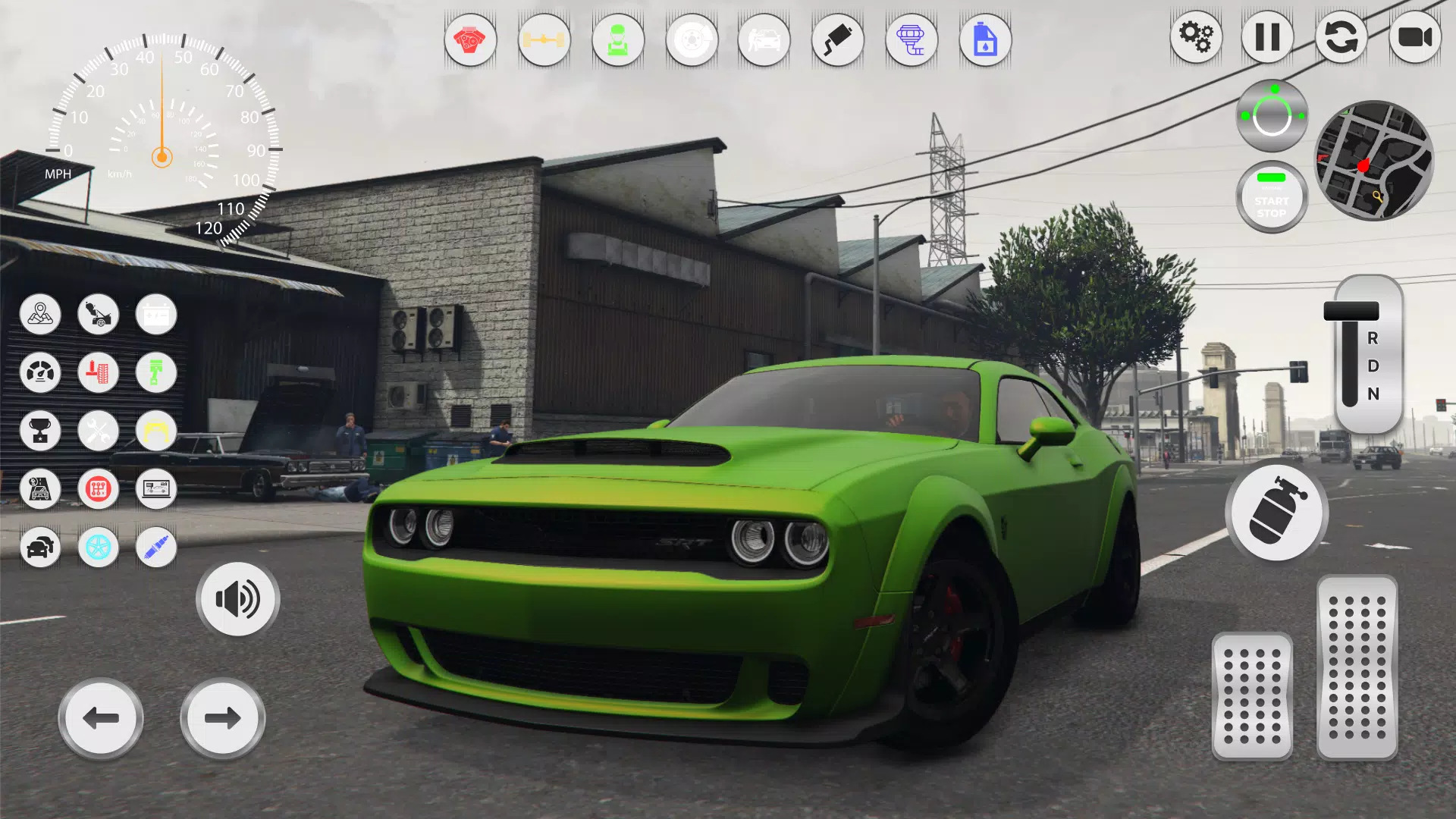 Race Muscle: Dodge Challenger Captura de pantalla 1