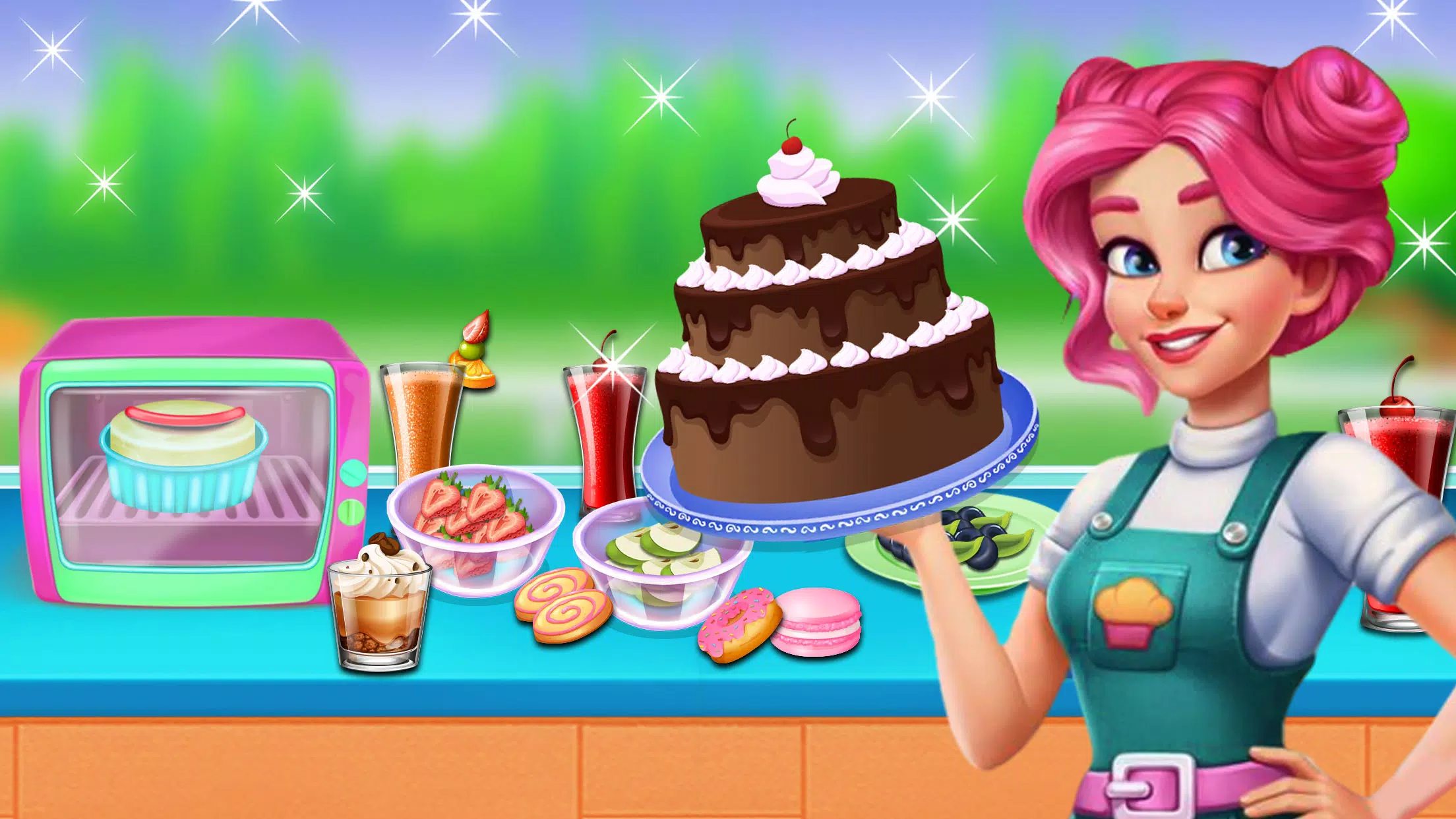 Christmas Cakes Bakery Cooking Скриншот 1