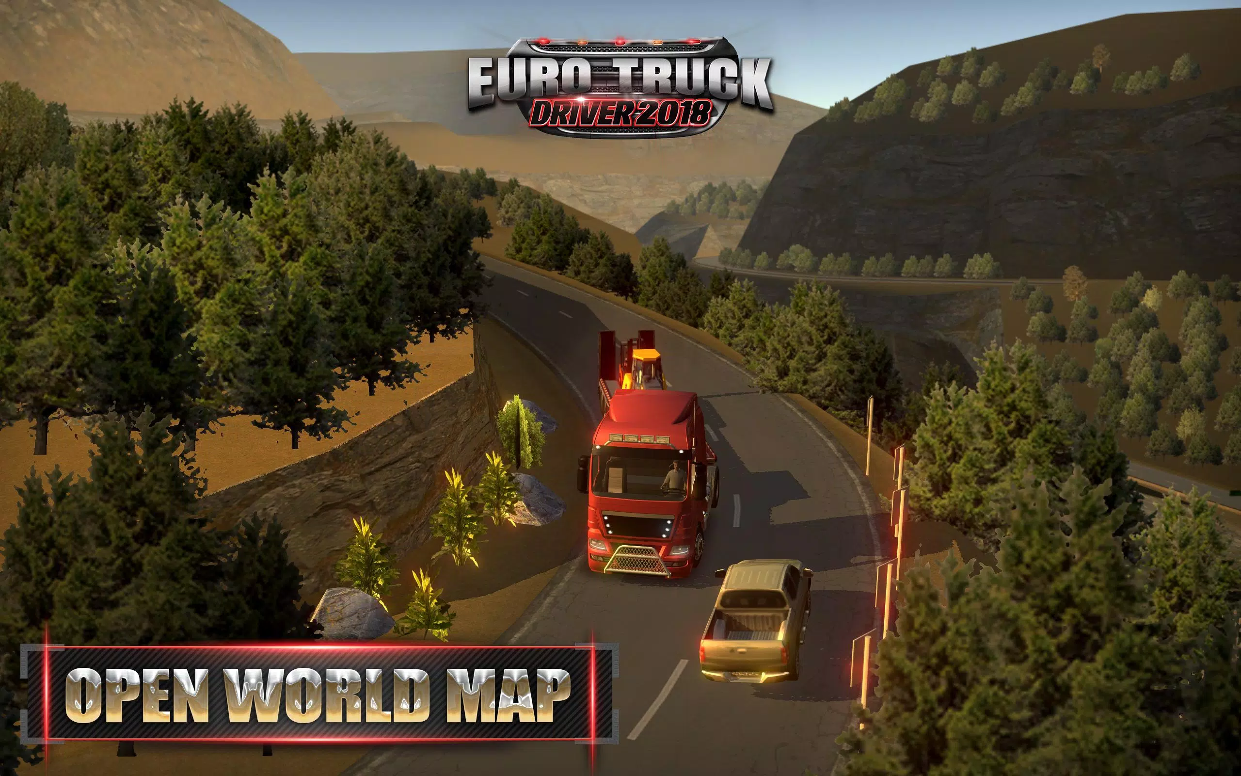 Euro Truck Driver 2018 Capture d’écran 2