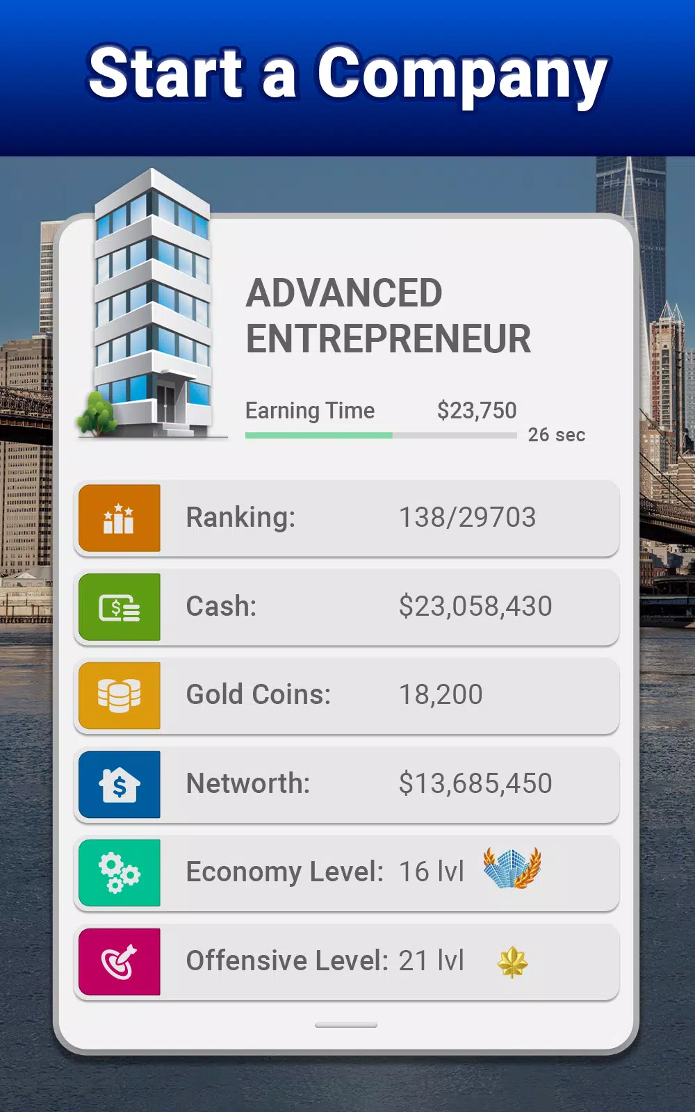 Tycoon - Business Empires Game应用截图第1张