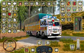 Indian Truck Offroad Cargo 3D Capture d’écran 3