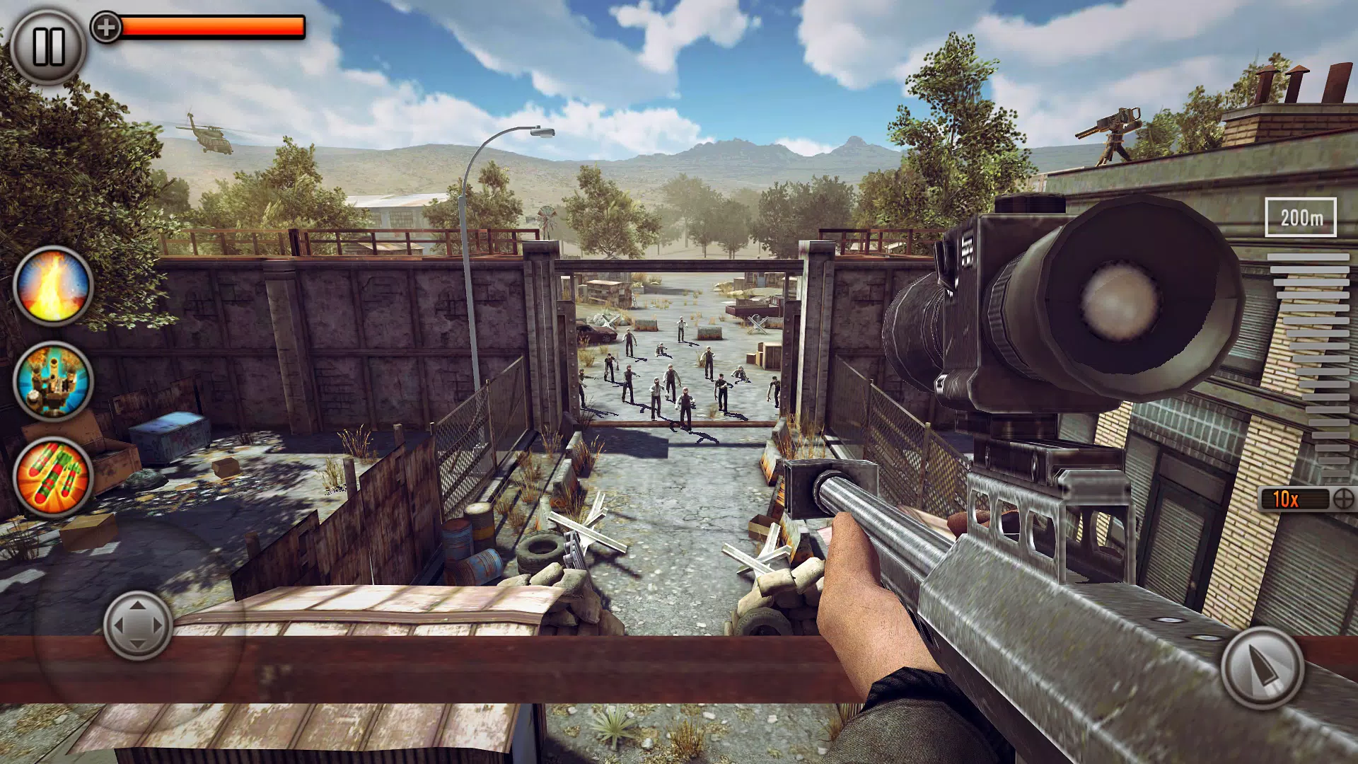 Last Hope Sniper - Zombie War Скриншот 1