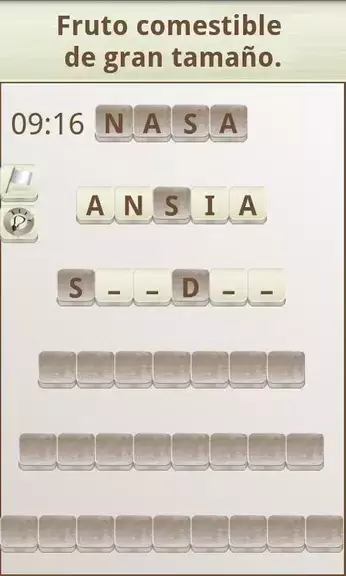 Juego de Palabras en Español Capture d’écran 3