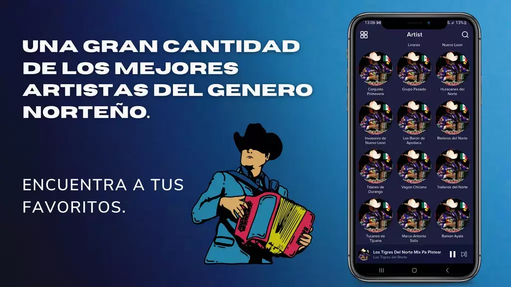 Música Norteña Mexicana应用截图第2张
