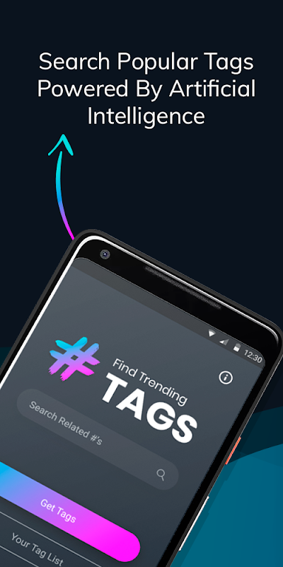 Likes With Tags - Hashtag Generator for Instagram Captura de tela 1