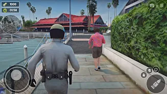 US Police Bike Rider Simulator Capture d'écran 2