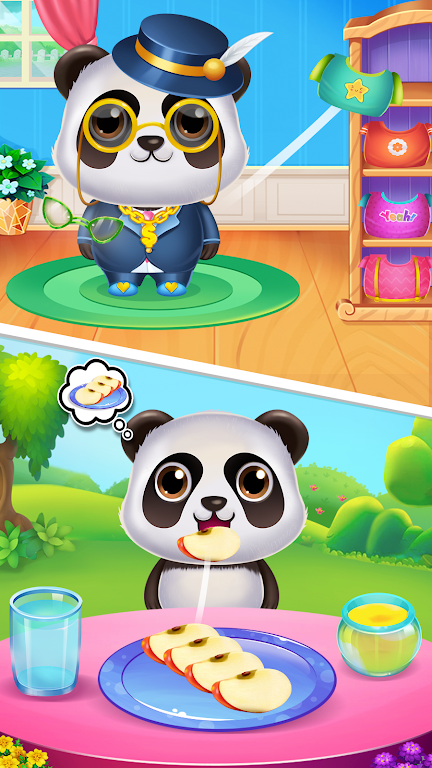 Panda caretaker pet salon game Captura de tela 1