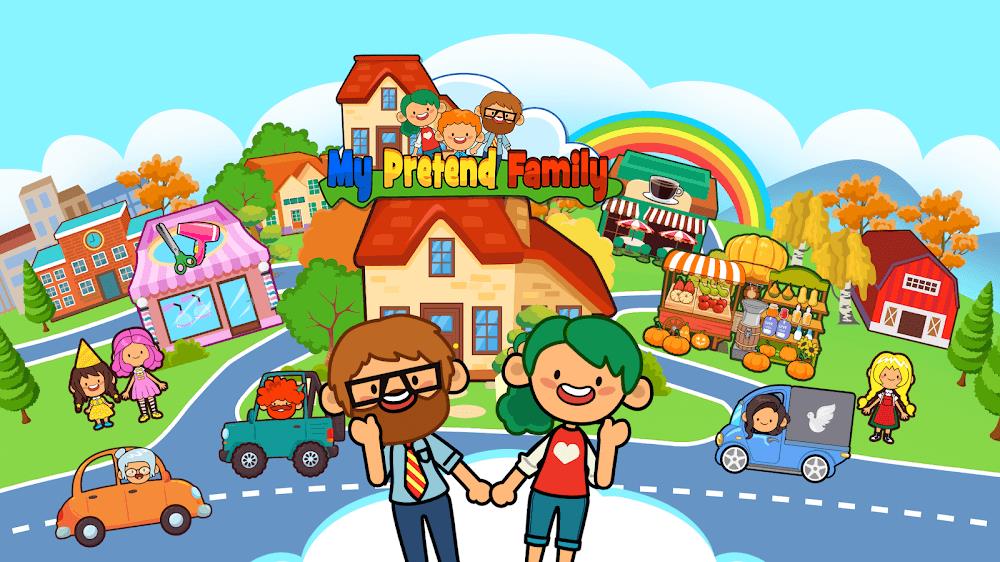 My Pretend Home & Family Town スクリーンショット 4