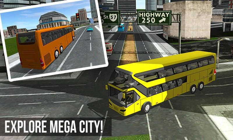 Highway Bus Coach Simulator Screenshot 1