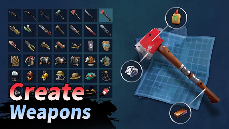 Forge Shop : Survival & Craft スクリーンショット 1