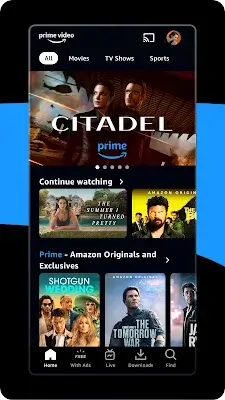 Amazon Prime Video Screenshot 1