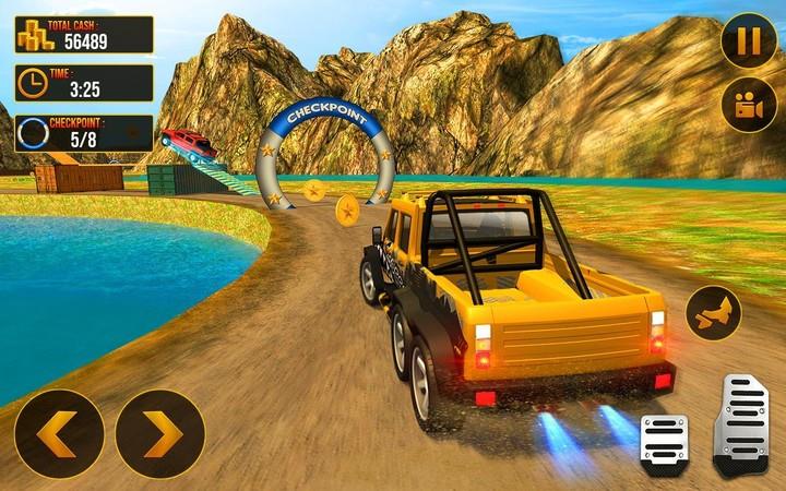 Uphill Jeep Driving Simulator Capture d'écran 3