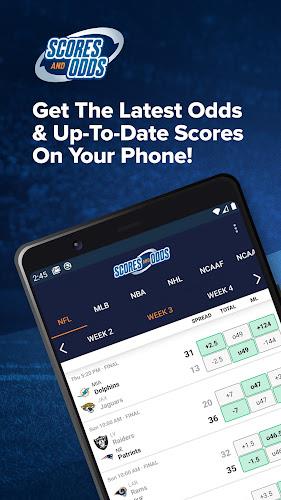 Scores And Odds Sports Betting Capture d'écran 1