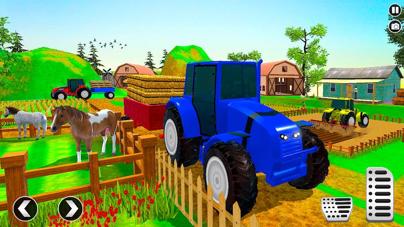 Farmer Tractor Farming Game 3D Screenshot 4