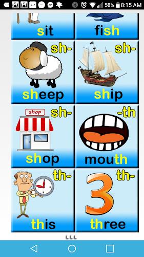 Phonics for Kids Captura de pantalla 3