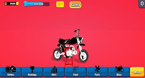 Wheelie King 6 : Moto Rider 3D 스크린샷 1