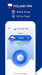 VPN Poland - Get Poland IP スクリーンショット 1