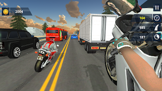 Endless Moto Traffic Racer 3D Скриншот 4