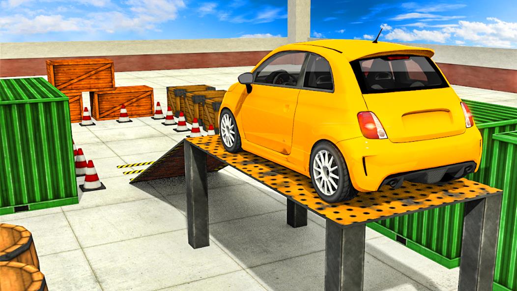 Advance Car Parking: Car Games Mod Captura de pantalla 1