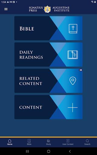 Catholic Study Bible App Captura de pantalla 3