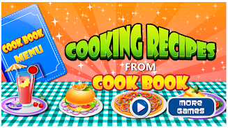 Cook Book Recipes Cooking game Captura de tela 1