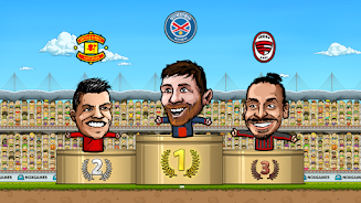 Puppet Soccer: Champs League Captura de tela 4