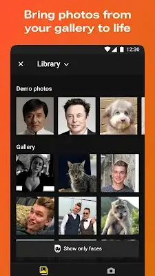 Avatarify: AI Face Animator Captura de tela 3