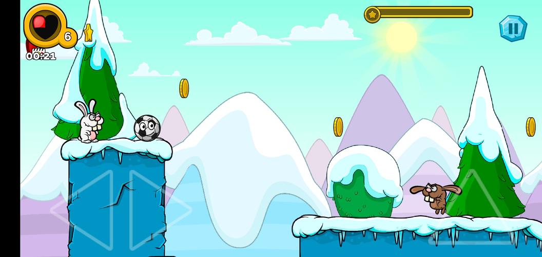 Runner ball 3: winter game Screenshot 2